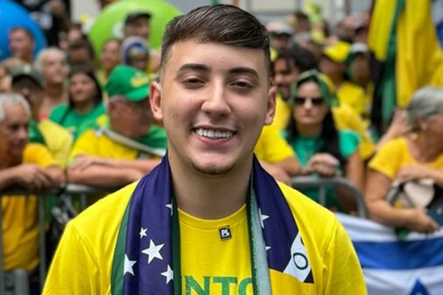 Luan Lennon influenciador e ex-candidato a vereador no Rio de Janeiro