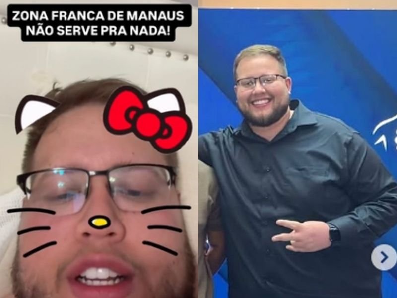 Gabriel Silva sob investigação do Ministério Público do Amazonas por críticas à Zona Franca de Manaus