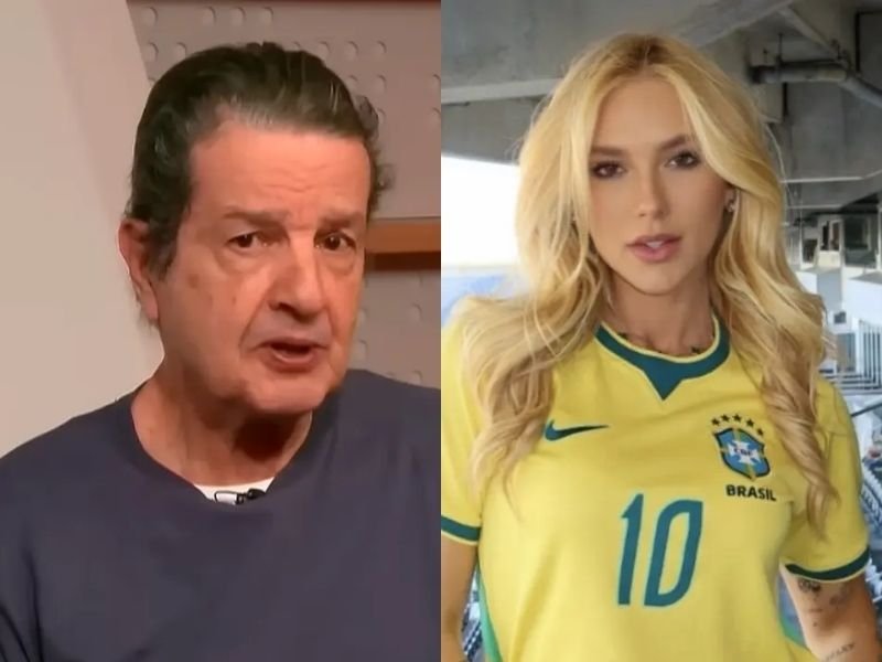 Virginia Fonseca cobrindo a Copa do Mundo de 2026