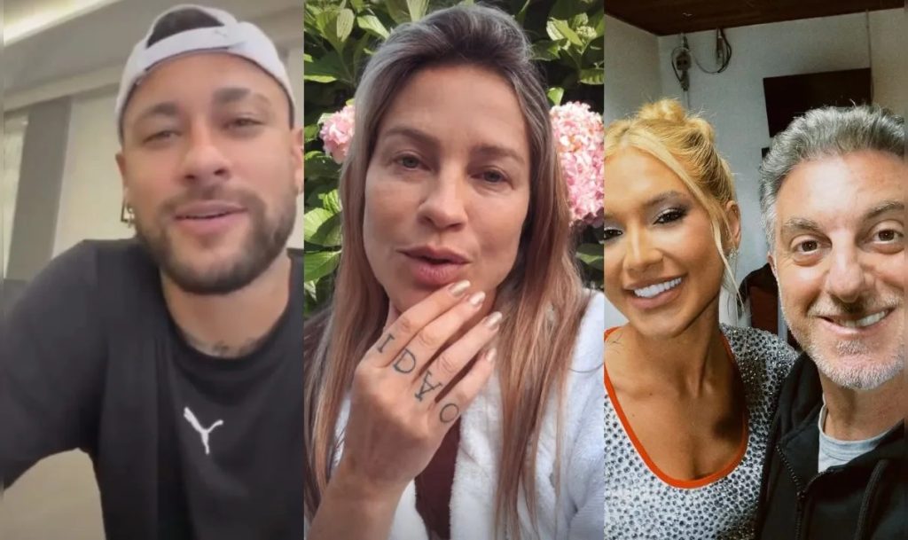 Imagem de Luana Piovani criticando celebridades nas redes sociais
