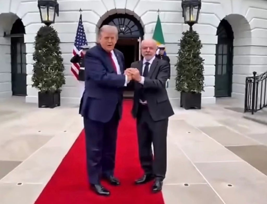 Encontro entre Lula e Trump na Casa Branca