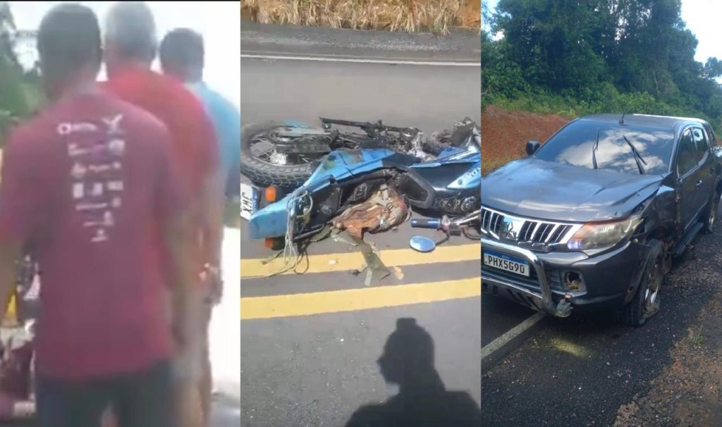 motociclista gravemente ferido após acidente na rodovia am-070