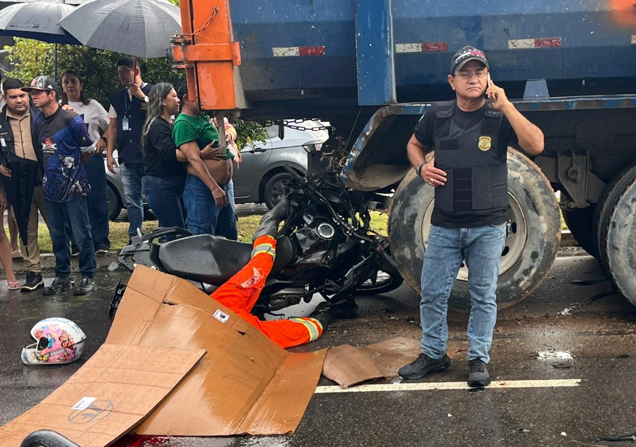 motociclista acidente br-319 em manaus