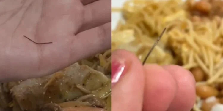 objeto metálico encontrado na comida do restaurante universitário da ufam