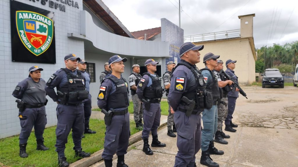 Reforço policial na Operação Segurança Presente no interior do Amazonas