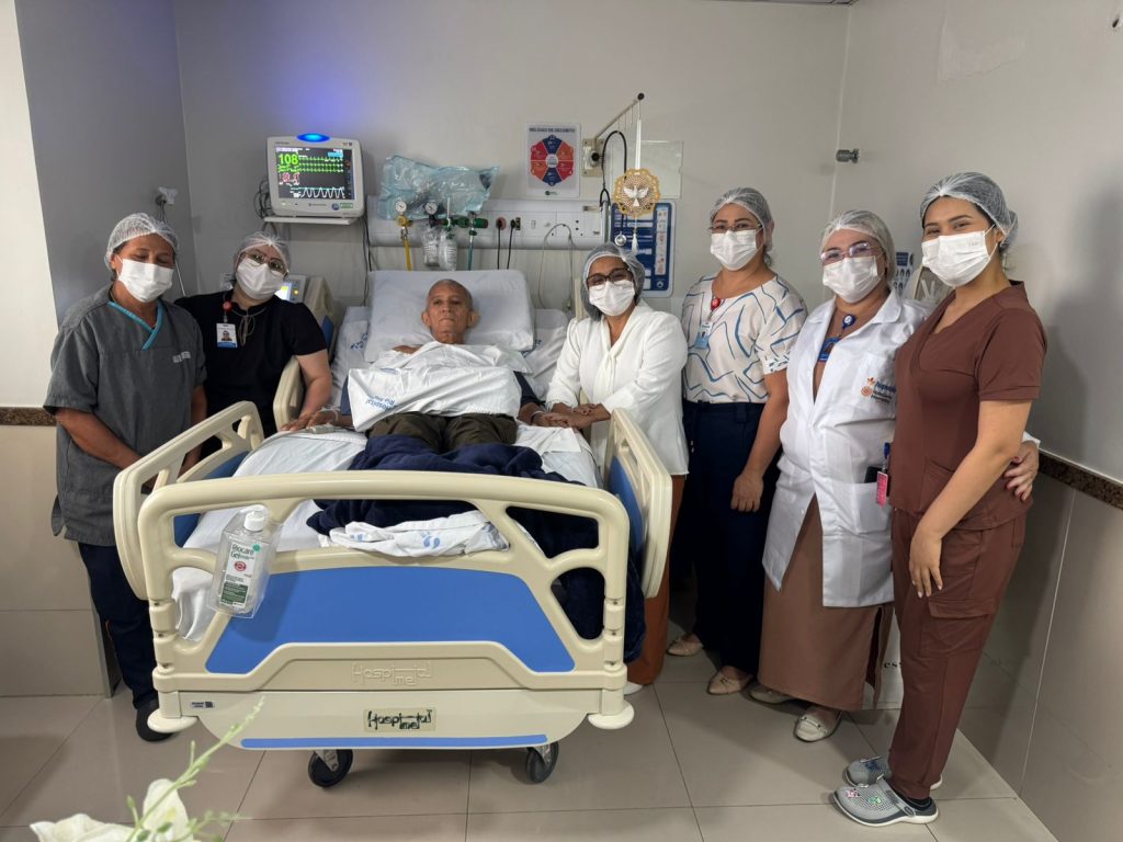 Casamento realizado dentro de hospital em Manaus