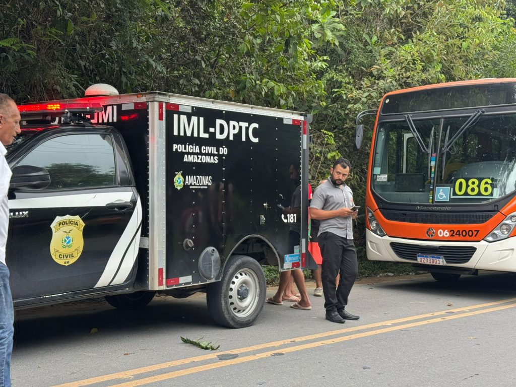 imagens do crime dentro do ônibus em manaus