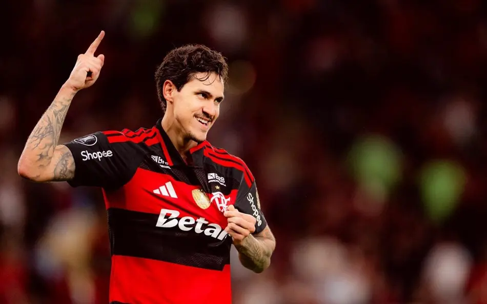 Flamengo comemora classificação na Copa Libertadores