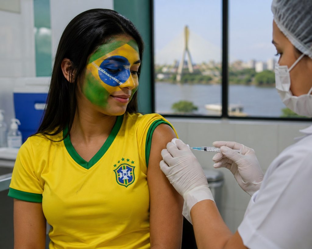torcedores devem atualizar vacinas para a copa do mundo de 2026