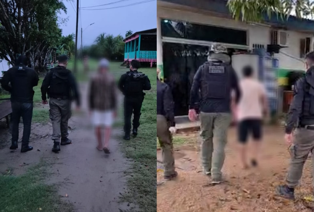 imagem da reportagem sobre prisão no amazonas