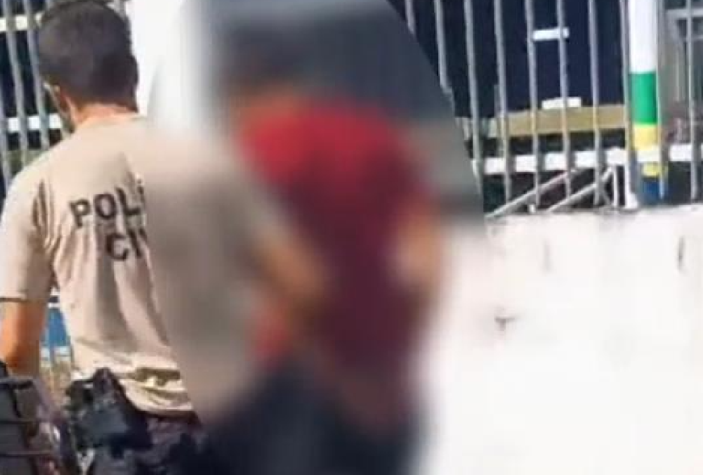 homem preso em novo airão por ameaçar ex-companheira