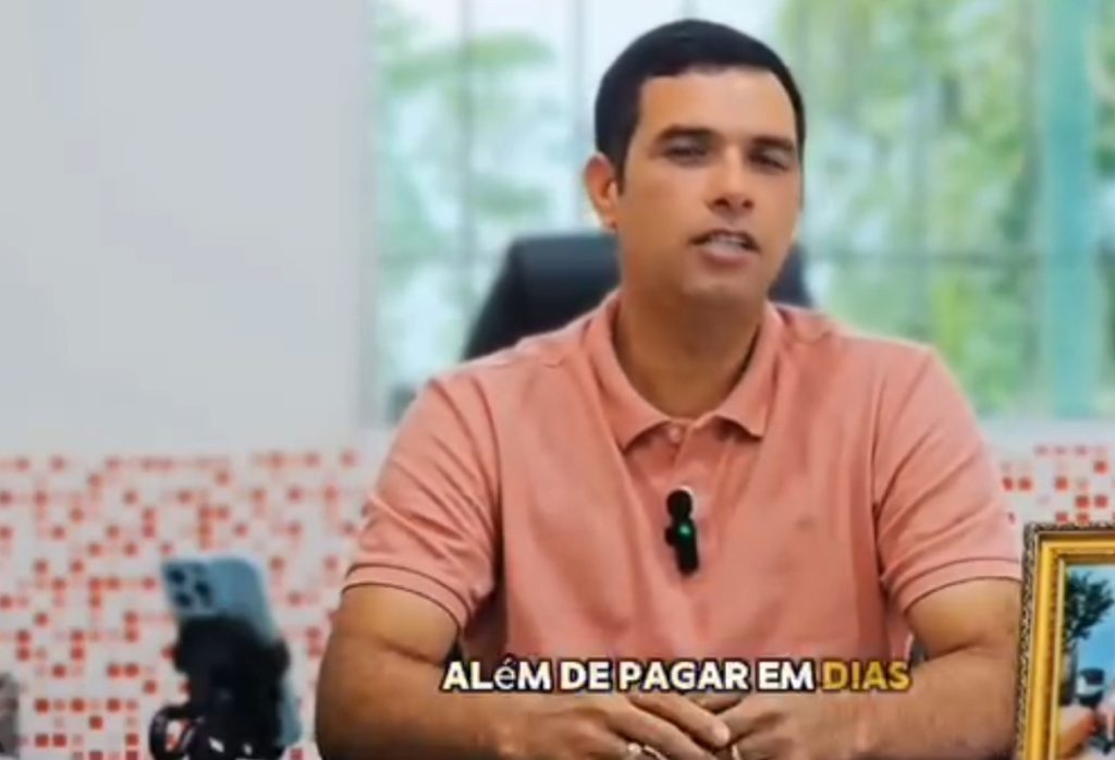 Imagem ilustrativa da coleta de lixo em Fonte Boa