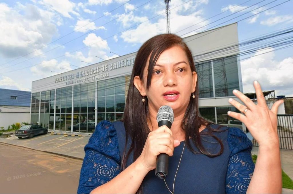 Foto divulgada da reunião entre a prefeita Mara Alves e o Ministério Público