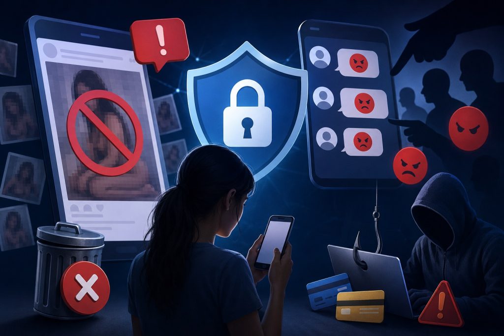 imagem sobre novas regras para redes sociais e proteção digital