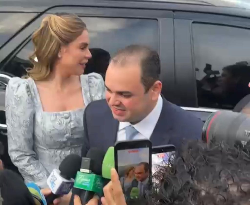 Imagem representativa da posse do governador do Amazonas, Roberto Cidade.