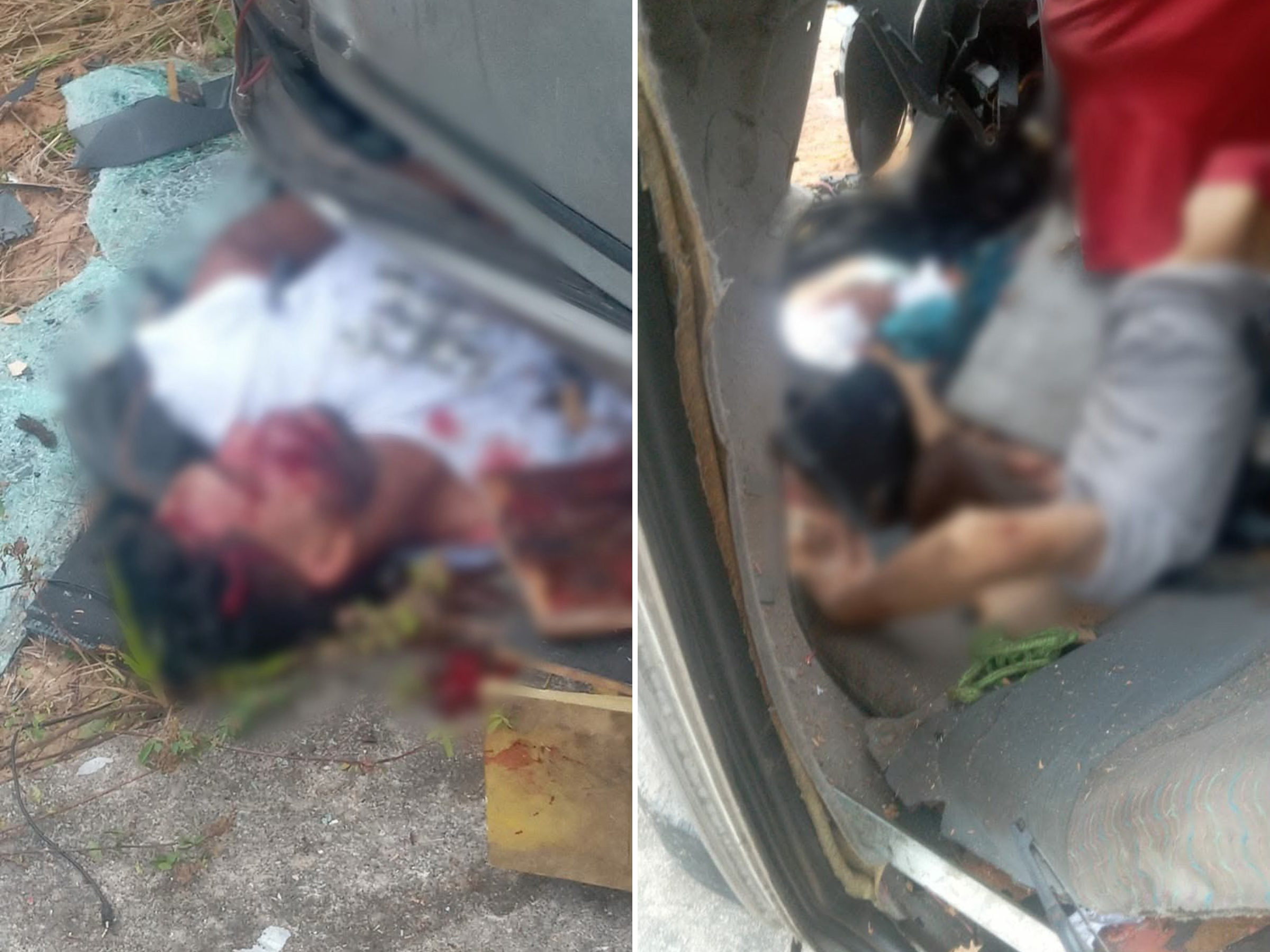 acidente de carro na avenida margarita em manaus