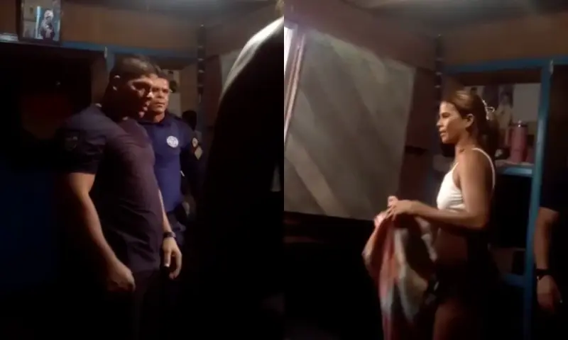 vídeo mostra homem agredindo mulher durante discussão em eirunepé