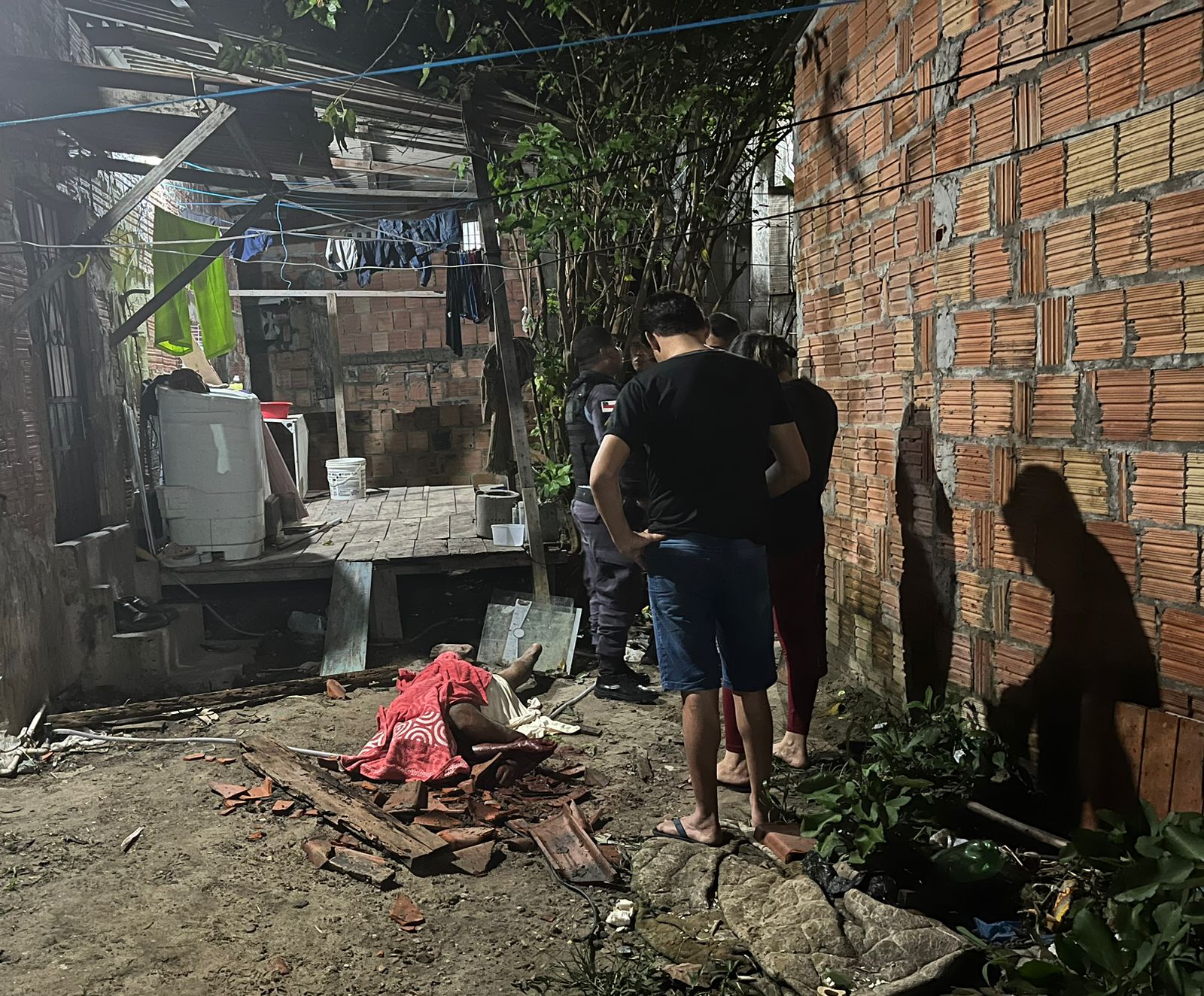Foto de Raimundo Nunes, homem espancado no Zumbi dos Palmares, Manaus