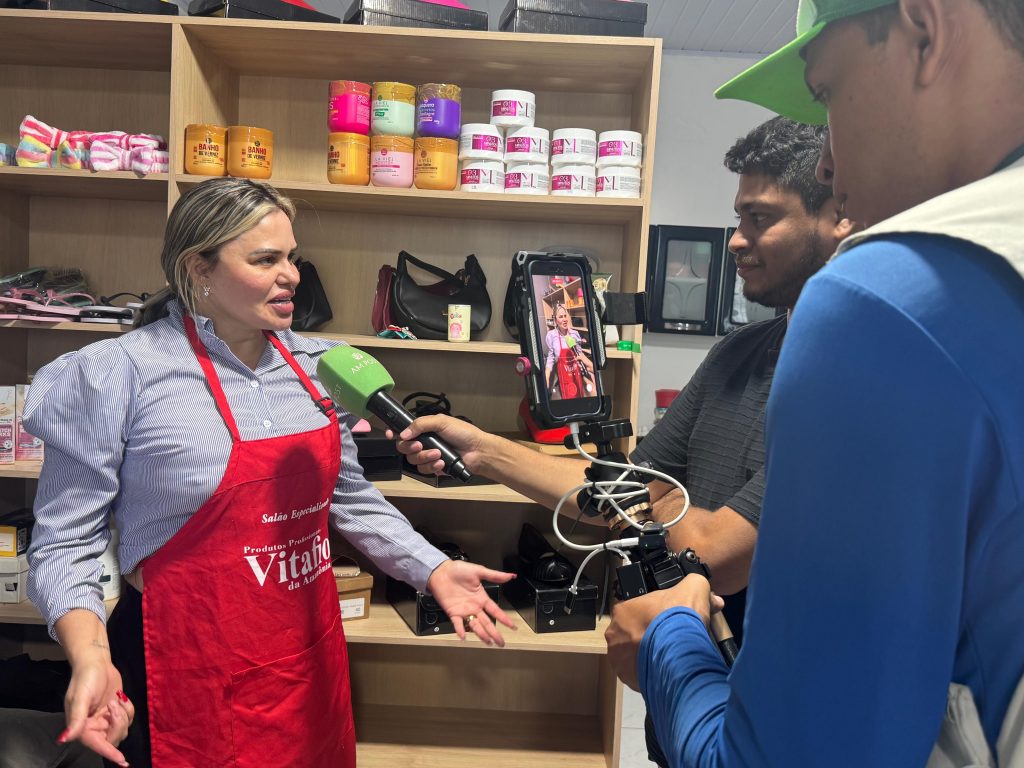 Kamilla e Yone Santarém durante a campanha mãe que inspira