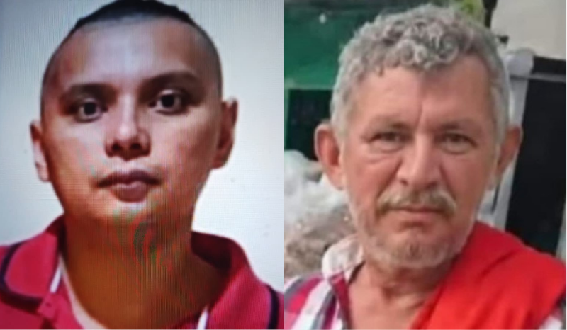 Imagens de dois homens desaparecidos em Manaus divulgadas pela Polícia Civil