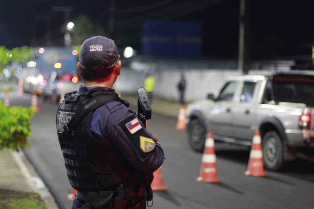 Imagem da divulgação da SSP-AM sobre redução de roubos de veículos
