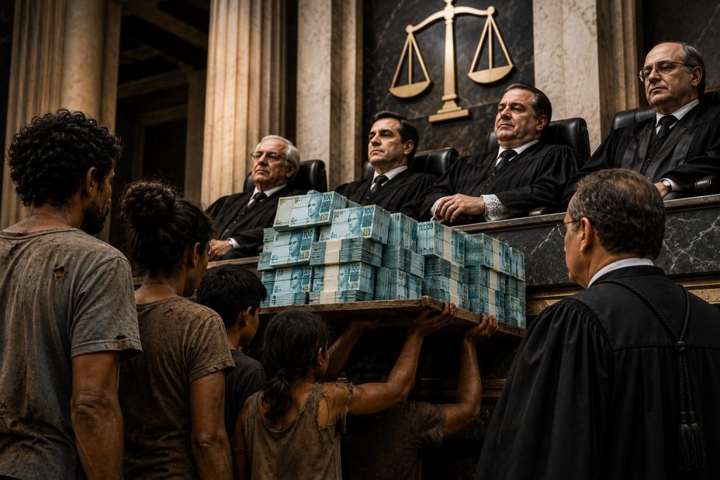 imagem ilustrativa sobre supersalários no Brasil