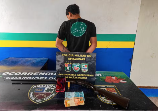 detento recapturado durante operação policial em maués