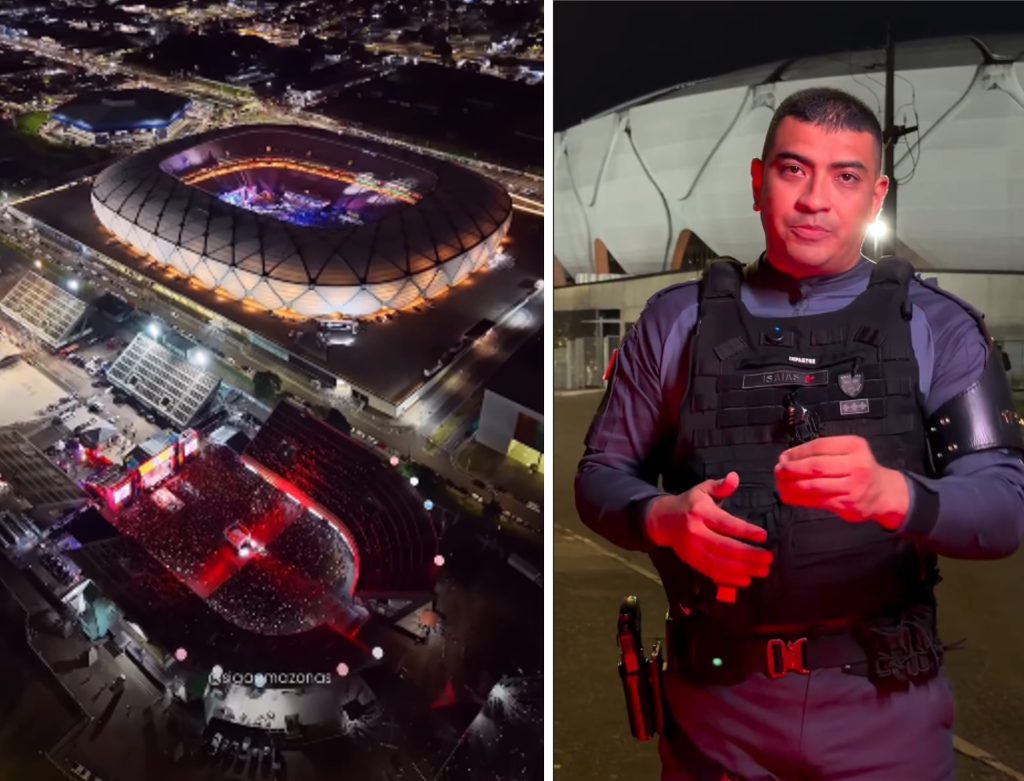 Alerta da Polícia Militar sobre furtos de celulares em eventos em Manaus