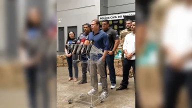 Delegado Bruno Fraga afirma que polícia não vai recuar após morte de investigador do Denarc