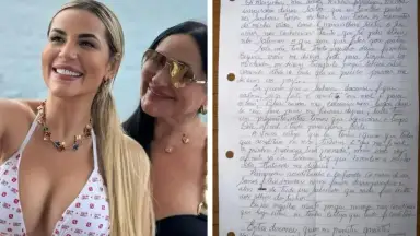 Deolane Bezerra divulga carta escrita na prisão e diz que provará inocência