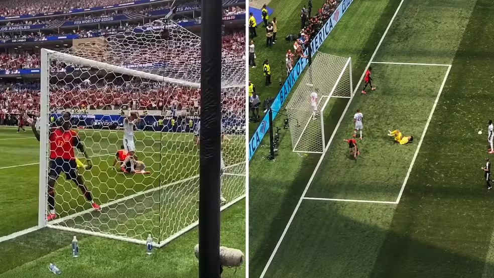 Jogadores em campo na final da Copa do Mundo de 2026 entre Argentina e Espanha