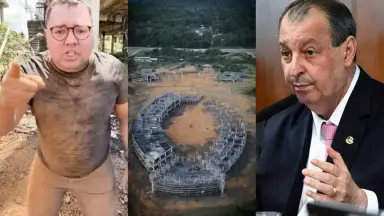 Jean Batista detona Omar Aziz por desperdício de dinheiro público na Cidade Universitária: “Jogou R$ 300 milhões no lixo”