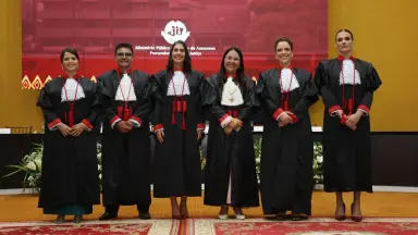 MP-AM reforça atuação no interior com posse de cinco novos promotores de Justiça