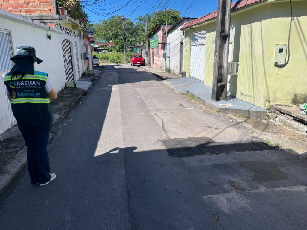 fiscalização das obras de recomposição asfáltica em manaus