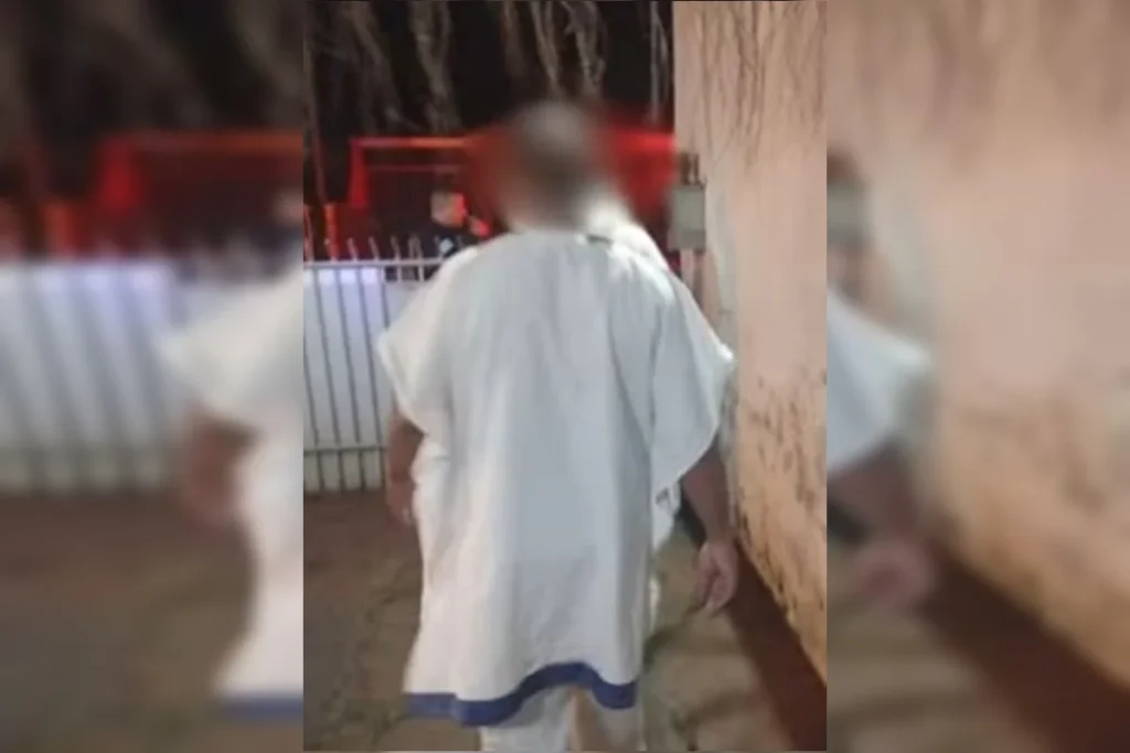 pai de santo preso por crimes de abuso em Sarandi
