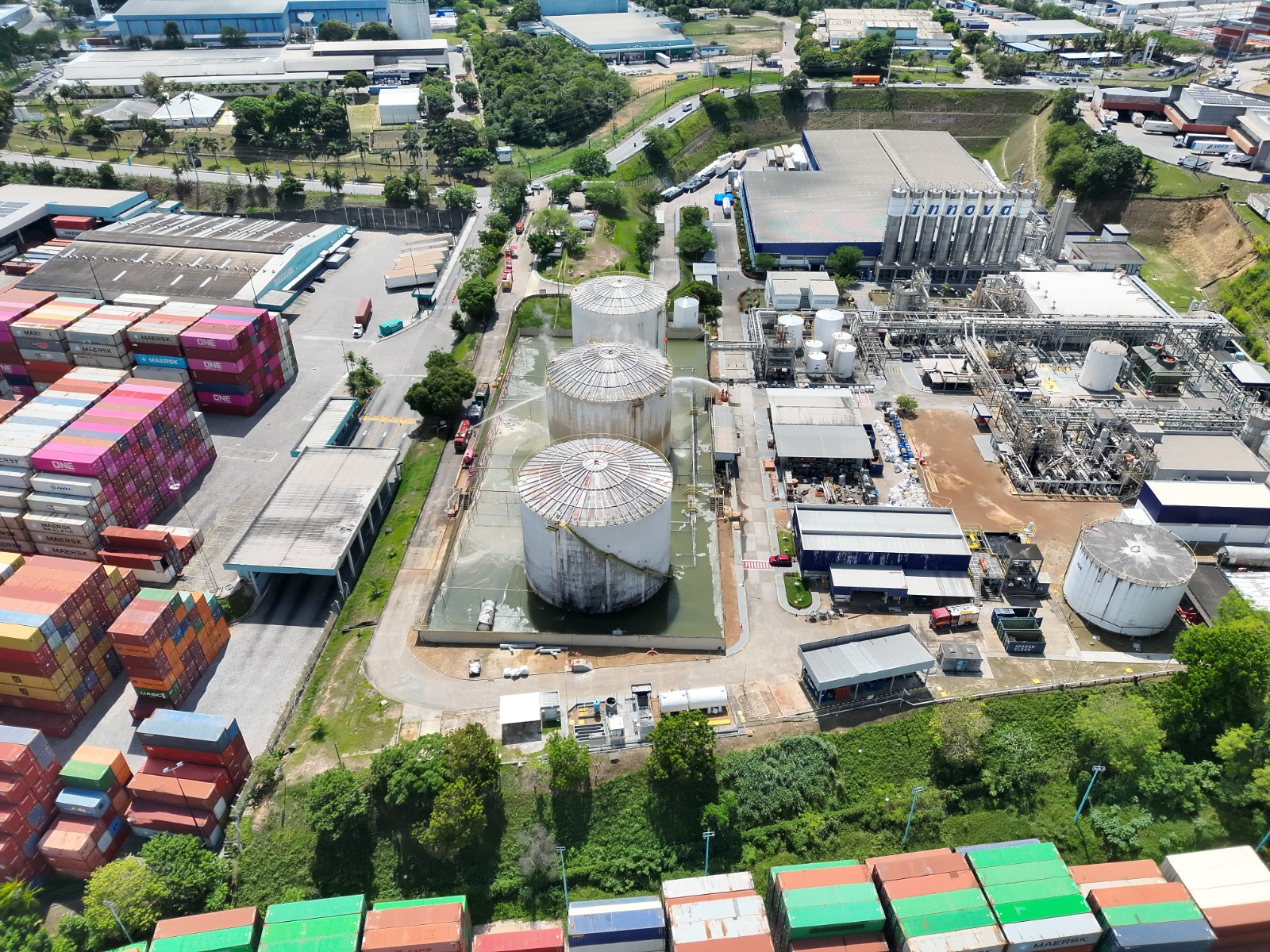 Foto de divulgação sobre a multa da empresa Innova em Manaus