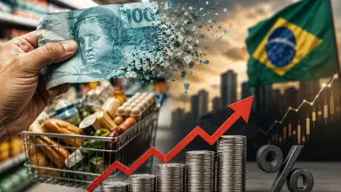 Real perde cerca de 88% do poder de compra em 32 anos e acende alerta sobre o empobrecimento da população