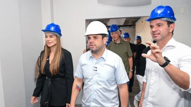Roberto Cidade acompanha obras de revitalização do SPA e Maternidade Chapot Prévost na zona leste de Manaus