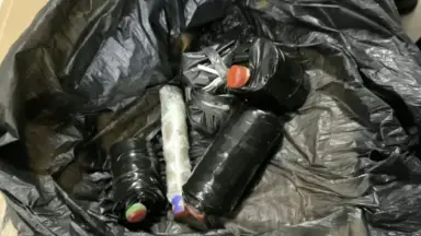 Suspeita de bomba em posto de combustíveis mobiliza esquadrão antibombas na BR-316