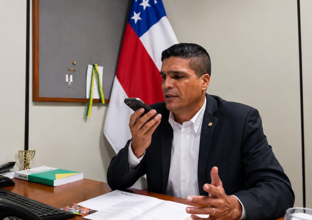 imagem gerada em IA por AM POST sobre cabo daciolo