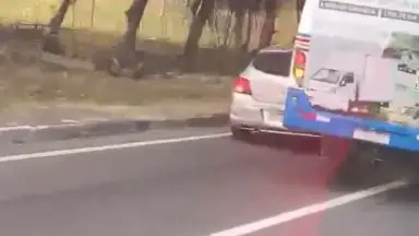 Acidente entre cinco veículos provoca longo engarrafamento na Avenida das Torres, em Manaus