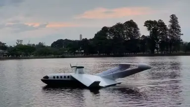 Barco voador criado em Manaus deve começar testes nos rios da Amazônia até dezembro