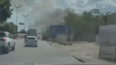 Quarto incêndio do dia é registrado em Manaus e atinge área próxima ao Hospital João Lúcio
