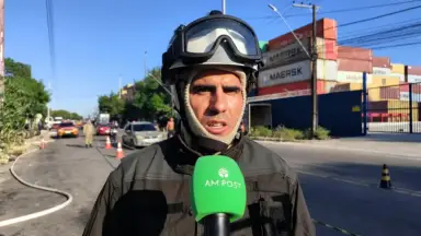 Fogo toma conta de Manaus e Bombeiros enfrentam mais de 30 ocorrências em um dia