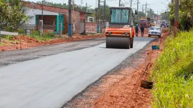 Governo investe R$ 15,3 milhões em obras de pavimentação em Autazes
