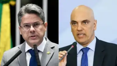 Justiça rejeita ação da família de Alexandre de Moraes contra senador Alessandro Vieira