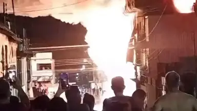 Loja de construção destruída por incêndio foi inaugurada recentemente na Zona Norte de Manaus
