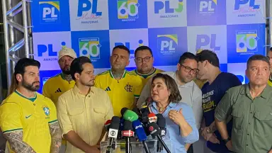 Maria do Carmo tem coragem de sobra para atacar a imprensa mas silencia sobre Omar Aziz