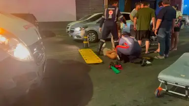 Motociclista sofre ferimentos graves após colisão com T-Cross na Cidade Nova, em Manaus