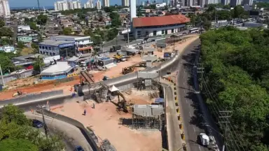 Obras do Complexo Viário Passarão alteram trânsito em avenidas de Manaus a partir desta sexta-feira